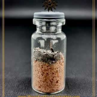 Enchanted salt with Birth Mantra (cleansing, tolak bala, luck booster)