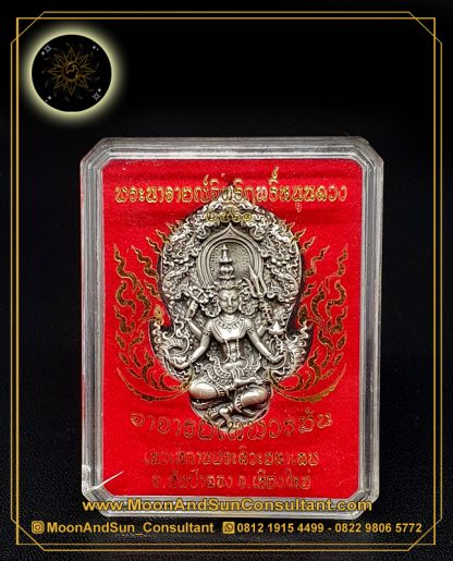 Phra Wisnu – Aj Thep Varman ( Black Silver ) - Gambar 4